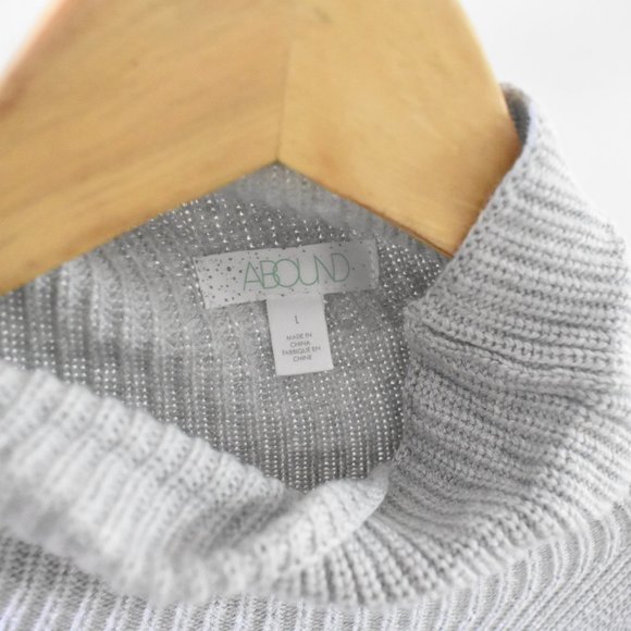 Abound Ribbed Knit Mock Neck Midi Dress - Picture 8 of 12